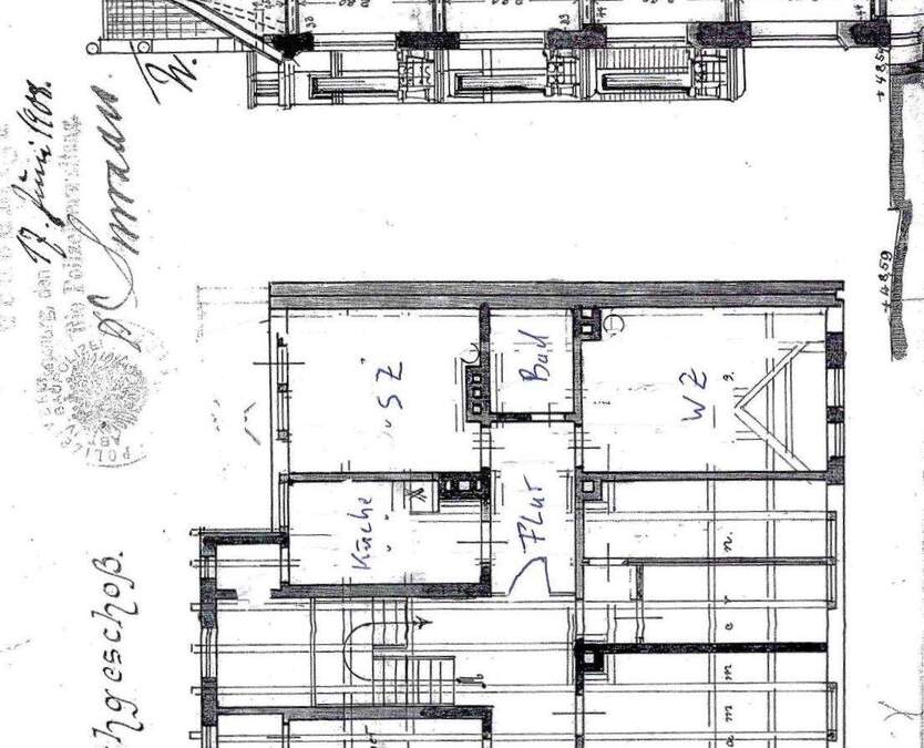 2- Zimmer Dachgeschoss - Altbauwohnung auf der Westlichen Höhe 2 zimmer