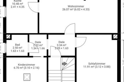 Wohnung Offenbach am Main - 3 Zimmer, 64 m&sup2;, 1.400&euro; | Angebot:26698325