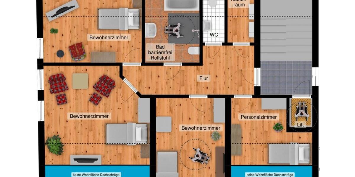 Wohnen auf Zeit Falkenstein/Vogtland Vogtland - 1 Zimmer, 25 m&sup2;, 550&euro; | Angebot:26704640