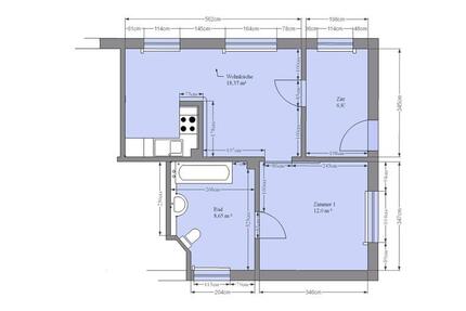 Wohnung Bad Kleinen - 1.5 Zimmer, 50 m&sup2;, 500&euro; | Angebot:26449228