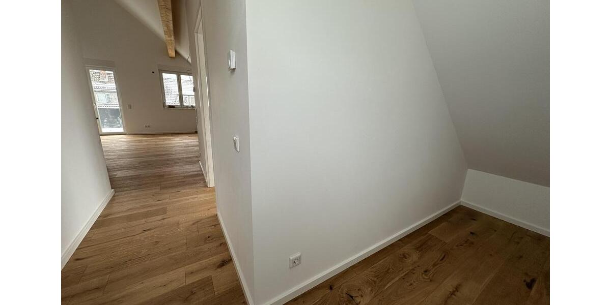 Erstbezug! Exklusives Wohnen im DG: 3-Zimmer, 5m Deckenhöhe, KfW 40, Klimaanlage, EBK & Südbalkon 3 zimmer