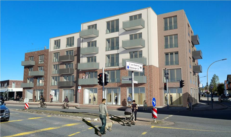 Etagenwohnung Vechta - 3 Zimmer, 88 m&sup2;, 1.000&euro; | Angebot:25803531