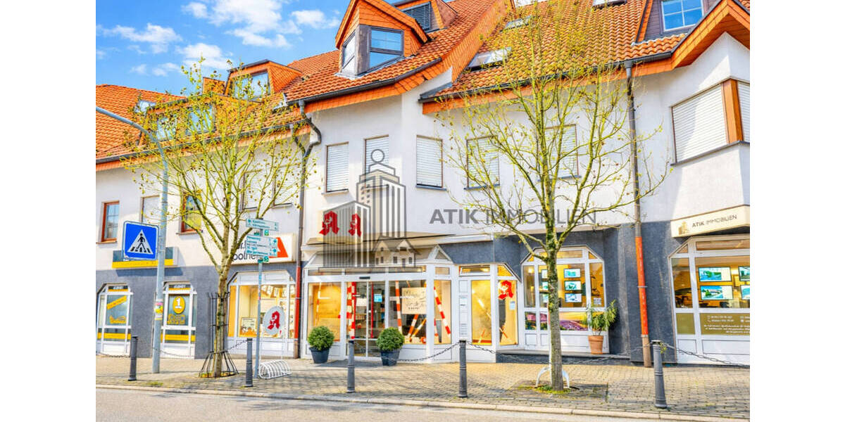 ATIK: Repräsentative Einzelhandelsfläche in Top-Lage im Ortskern - Gewerbeobjekt Sandhausen | Angebot:26267322