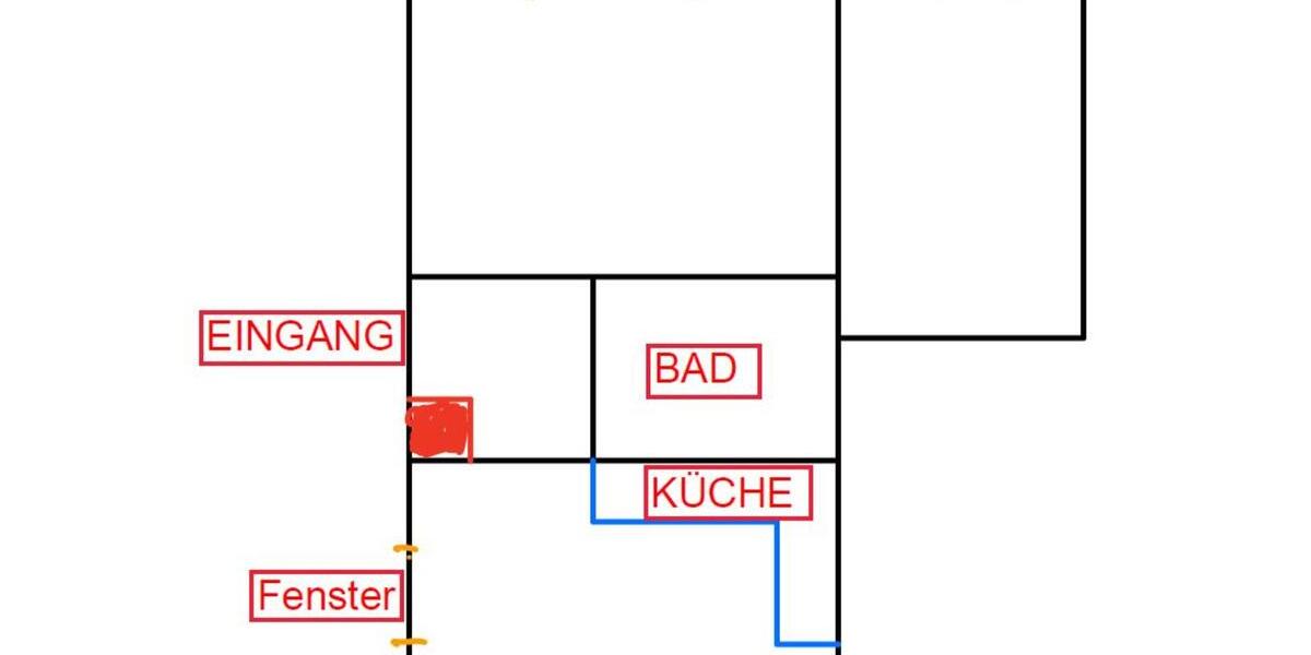 2 Zimmer Wohnung, 57 qm, großes Gartenabteil, ab 01.03.2026 2 zimmer