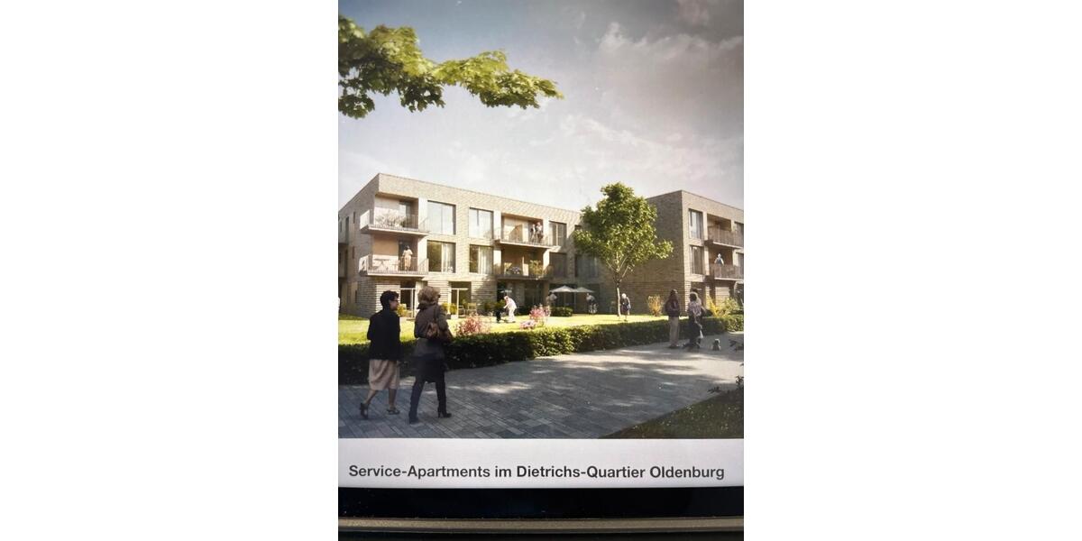 Etagenwohnung Oldenburg Alexandersfeld - 2 Zimmer, 44 m&sup2;, 640&euro; | Angebot:26681568