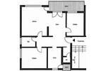 Etagenwohnung Hemsbach - 3 Zimmer, 95 m&sup2;, 1.124&euro; | Angebot:26685853