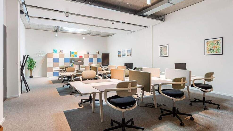 Hochmoderne Büroräume und Arbeitsplätze im inspirierenden Werksviertel - All-in-Miete zimmer