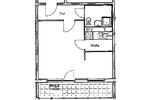 Erdgeschoßwohnung Neubrandenburg Datzeberg - 1 Zimmer, 36 m&sup2;, 254&euro; | Angebot:26661620