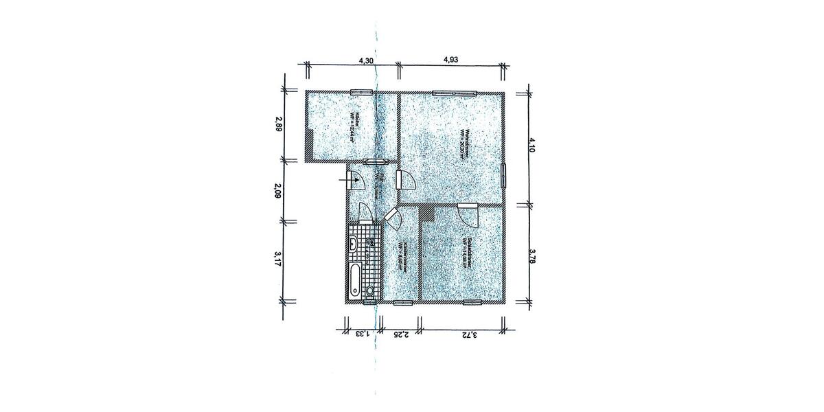 Etagenwohnung Grimma - 3 Zimmer, 65 m&sup2;, 450&euro; | Angebot:26048426