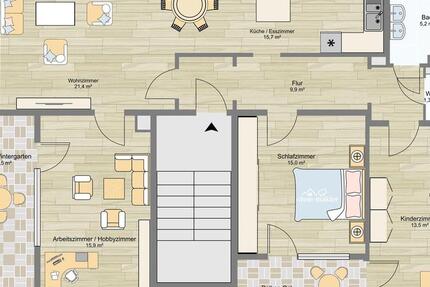 Wohnung Grafenau - 4 Zimmer, 106 m&sup2;, 1.391&euro; | Angebot:26695034