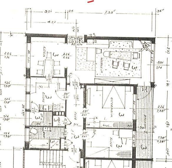 Etagenwohnung Heringen (Werra) - 4 Zimmer, 93 m&sup2;, 600&euro; | Angebot:25977124