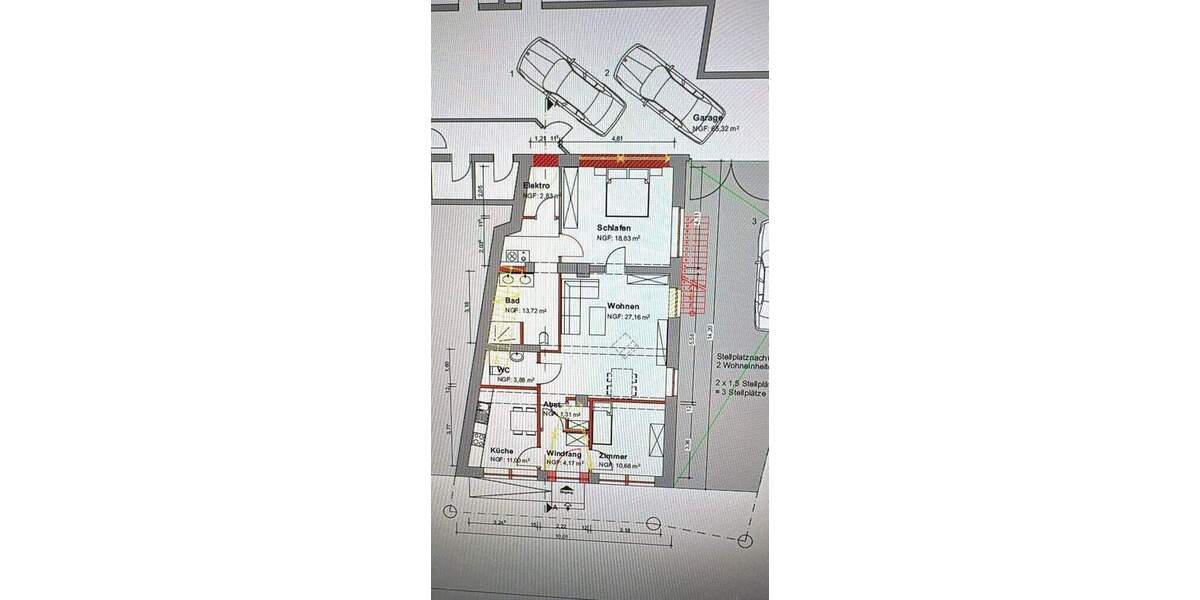 Etagenwohnung Kordel - 3 Zimmer, 92 m&sup2;, 775&euro; | Angebot:26723133