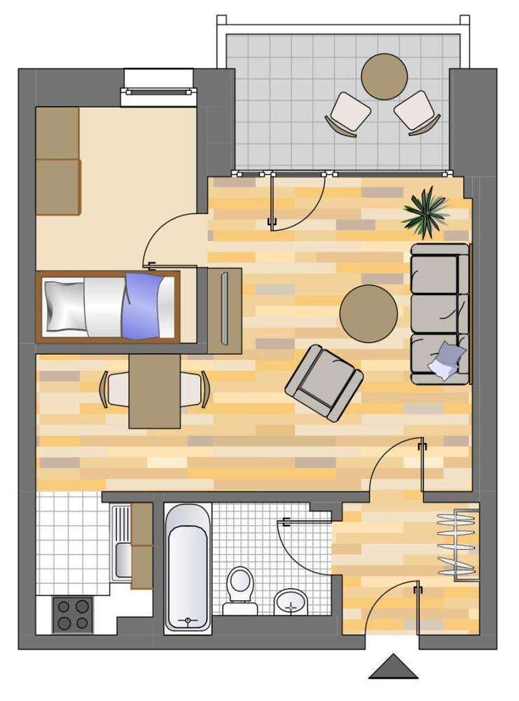 Wohnung zum Mieten in Düsseldorf 675 € 58.73 m²