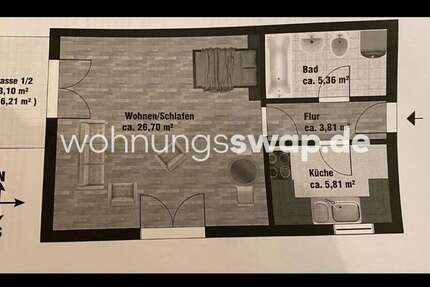 Wohnung zum Mieten in München 765 € 45 m² 1 zimmer
