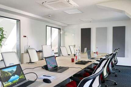 Großzügige Büromieteinheit mit CAT6-Verkabelung - All-in-Miete zimmer