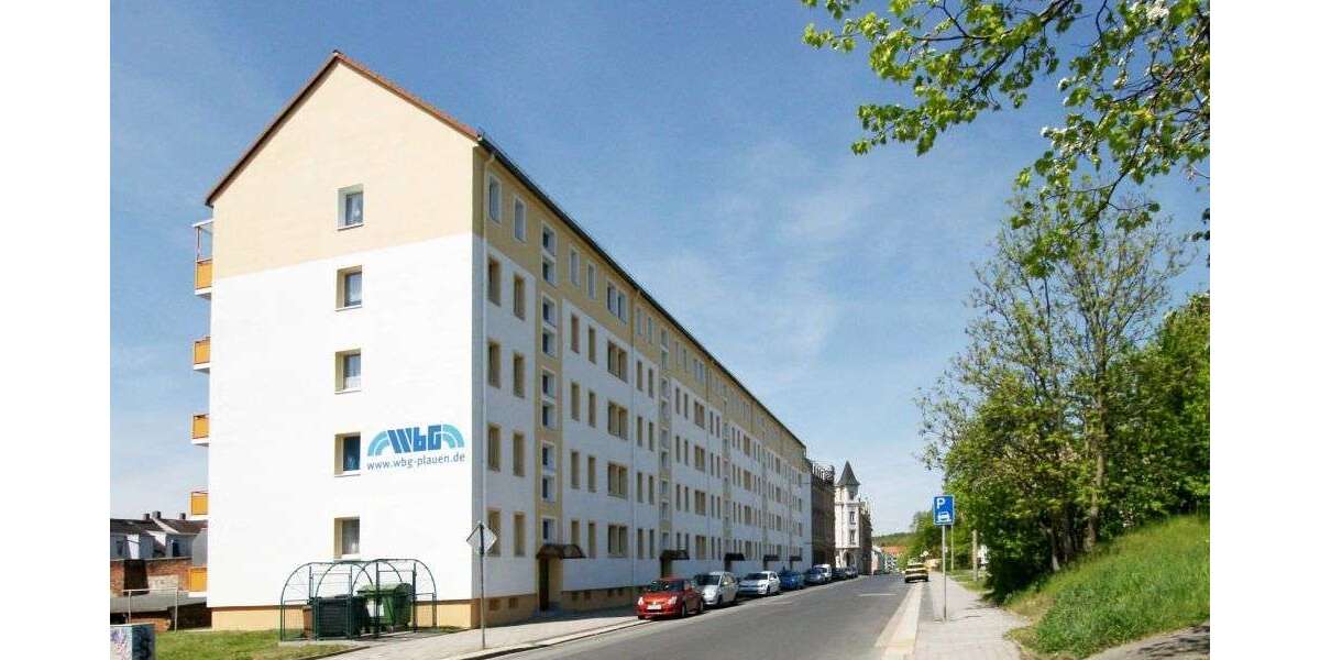 Etagenwohnung Plauen Bahnhofsvorstadt - 2 Zimmer, 48 m&sup2;, 249&euro; | Angebot:26816237
