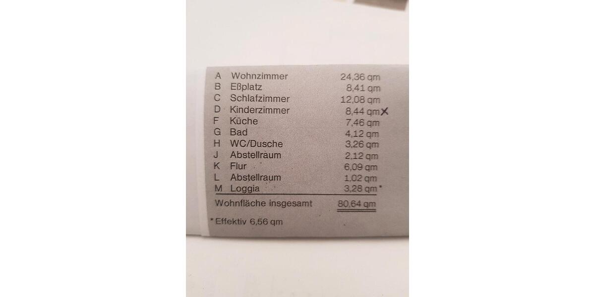 Etagenwohnung Mörfelden-Walldorf Walldorf - 3 Zimmer, 80 m&sup2;, 990&euro; | Angebot:24466583