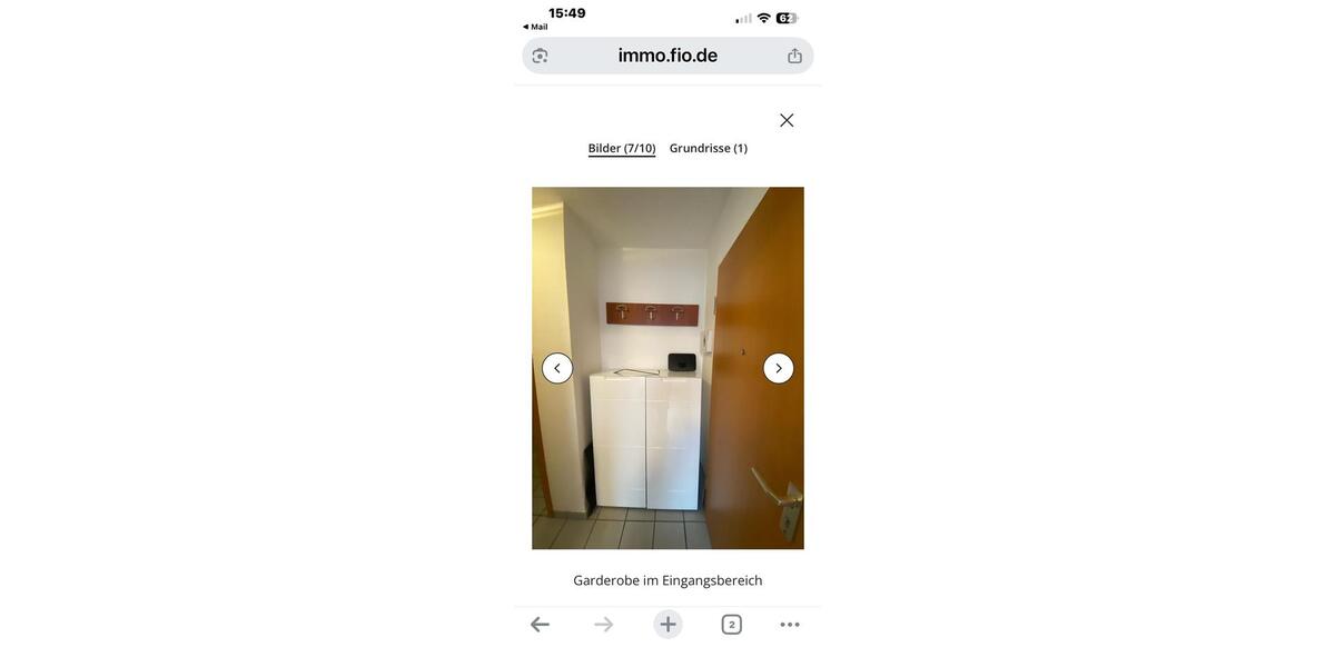 Etagenwohnung Schorndorf - 2 Zimmer, 45 m&sup2;, 700&euro; | Angebot:26511609