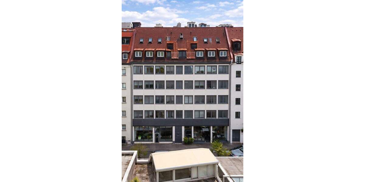 2-Zimmer-Wohnung mit Terrasse im 4. OG in München-Maxvorstadt - 60 m² 2 zimmer