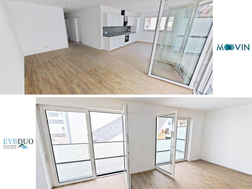 NEUBAU PERFEKT FÜR FAMILIEN: Top moderne 4-Zimmer-Wohnung mit EBK, BALKON und WALK-IN DUSCHE