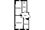 Etagenwohnung Roßwein - 2 Zimmer, 39 m&sup2;, 200&euro; | Angebot:25686217