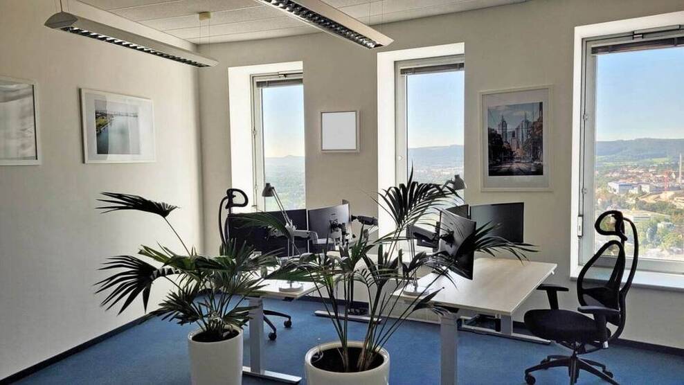 Büro mit 2 Arbeitsplätzen - All-in-Miete (möbliert oder unmöbliert) - All-in-Miete