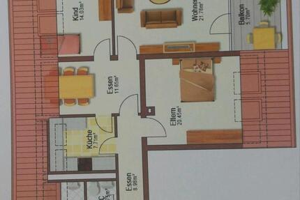 Wohnung Wangen im Allgäu - 4 Zimmer, 86 m&sup2;, 680&euro; | Angebot:25262525