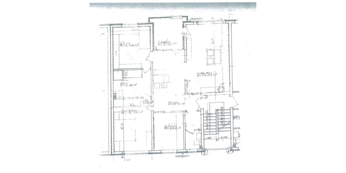 Etagenwohnung Espelkamp - 3 Zimmer, 100 m&sup2;, 590&euro; | Angebot:26645582