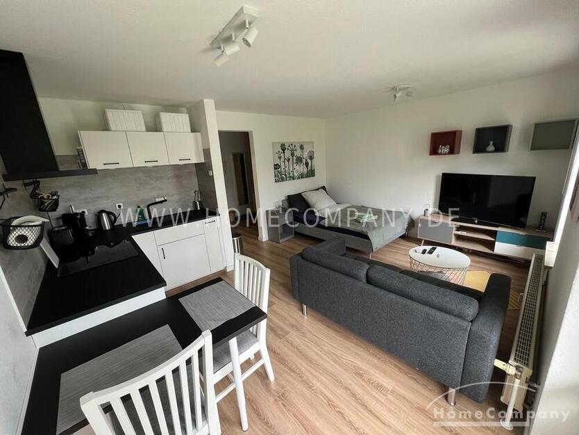 MöbliertFurnished 1-Zimmer Apartment in Dresden-Laubegast mit Terrasse max. 2 Personen zimmer