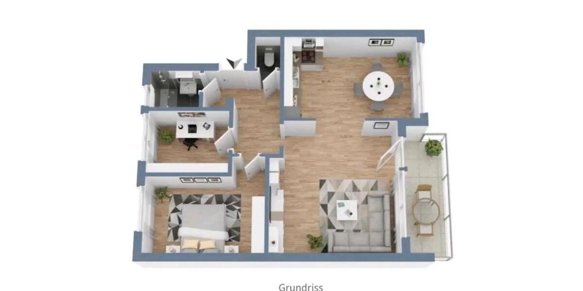 Etagenwohnung Rinteln - 3.5 Zimmer, 82 m&sup2;, 910&euro; | Angebot:25636310