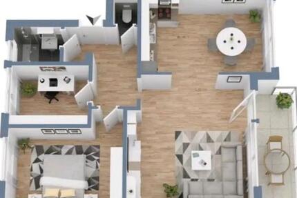 Wohnung Rinteln - 3.5 Zimmer, 82 m&sup2;, 910&euro; | Angebot:25636310