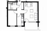 Etagenwohnung Baunatal Altenbauna - 1 Zimmer, 44 m&sup2;, 411&euro; | Angebot:26768214
