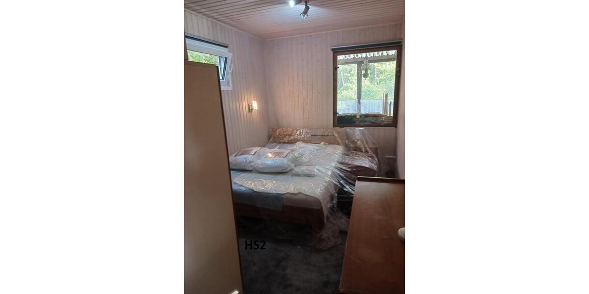 Eingerichteter rustikaler Wochenend-Ferien-Bungalow am Lübbesee 2 zimmer