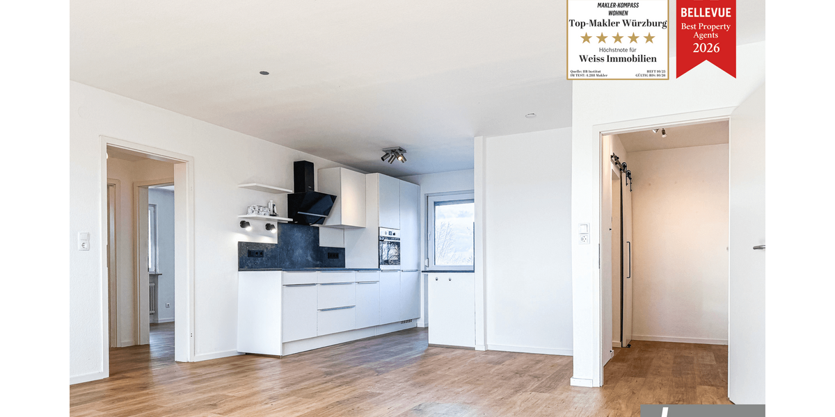 Etagenwohnung Würzburg Lengfeld - 3 Zimmer, 75 m&sup2;, 1.050&euro; | Angebot:25140238