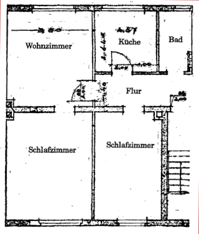 Handwerker aufgepasst: 3-Zimmer-Wohnung mit Gestaltungsspielraum in Castrop-Rauxel