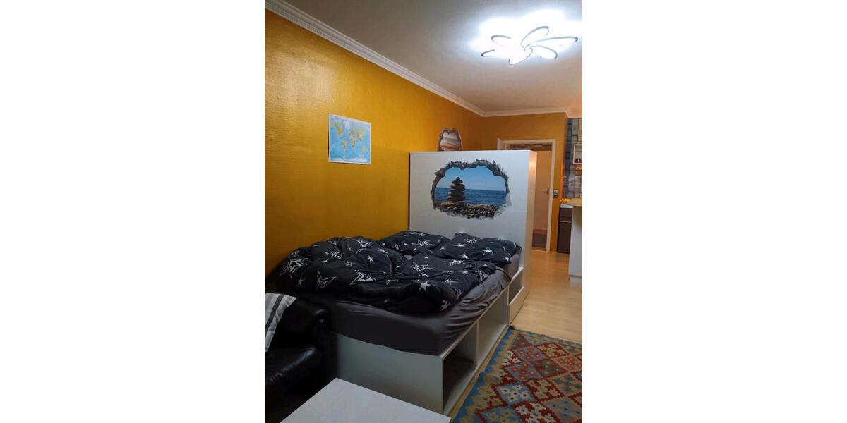 1 Zimmer Apartment möbliert, Balkon, Keller. Warmmiete 1 zimmer