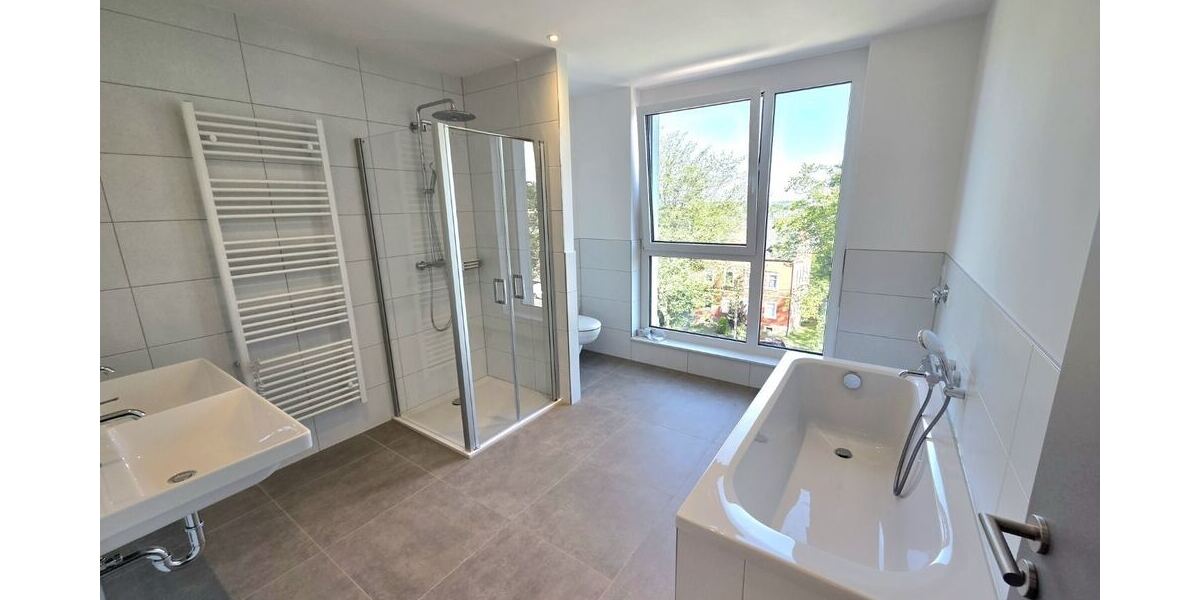 Erstbezug! Moderne 3-Zimmerwohnung mit Garagenstellplatz! - Etagenwohnung Hartmannsdorf | Angebot:27212829