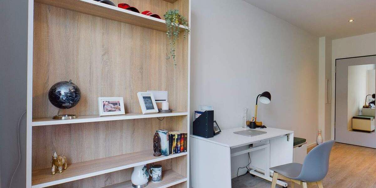 DIE ZIMMEREI | Möbliertes 1-Zimmer-Apartment perfekt für Auszubildende und Studierende | Large Bude 1 zimmer