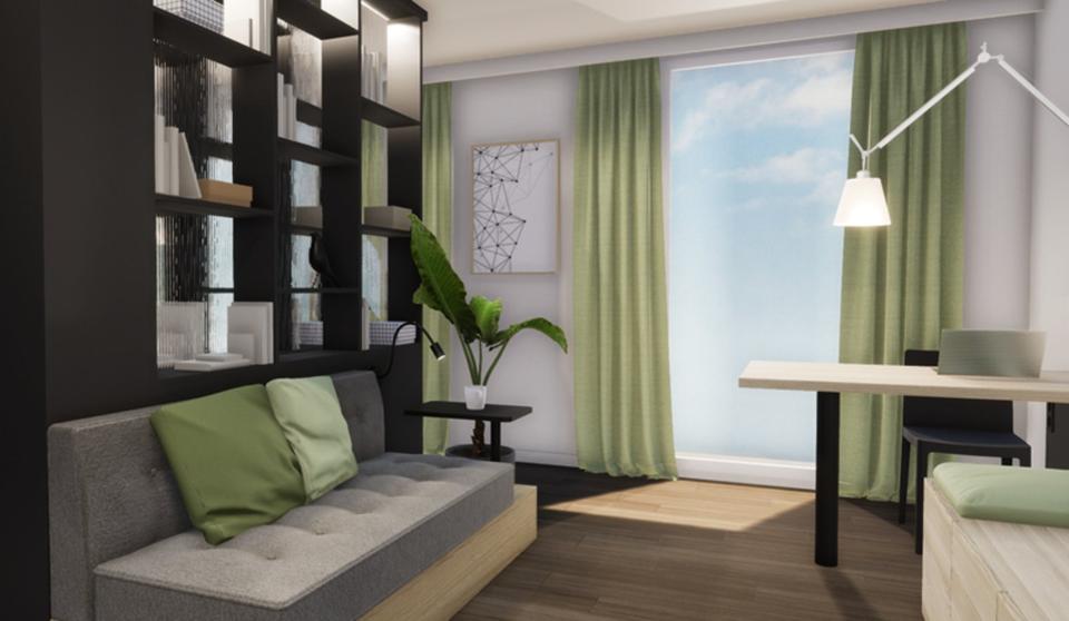 Etagenwohnung Sindelfingen - 1 Zimmer, 24 m&sup2;, 929&euro; | Angebot:25055318