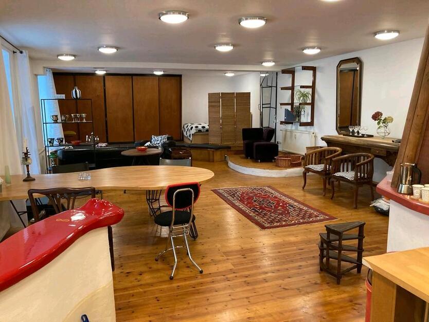 Wohnen im KULTURBUNKER HANNOVER 90qm Balkone Möbliert zimmer