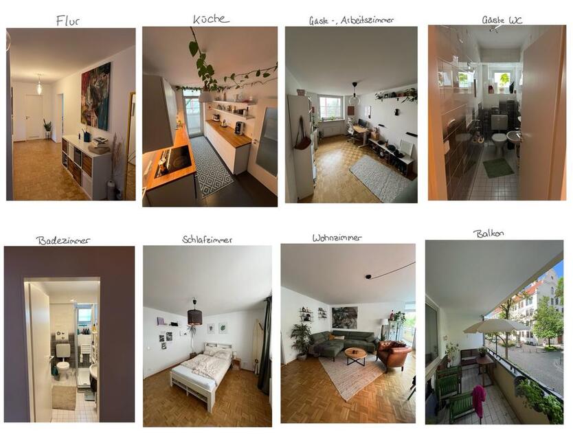 Zwischenmiete 3 Zimmerwohnung Möbliert ab NOV2025
