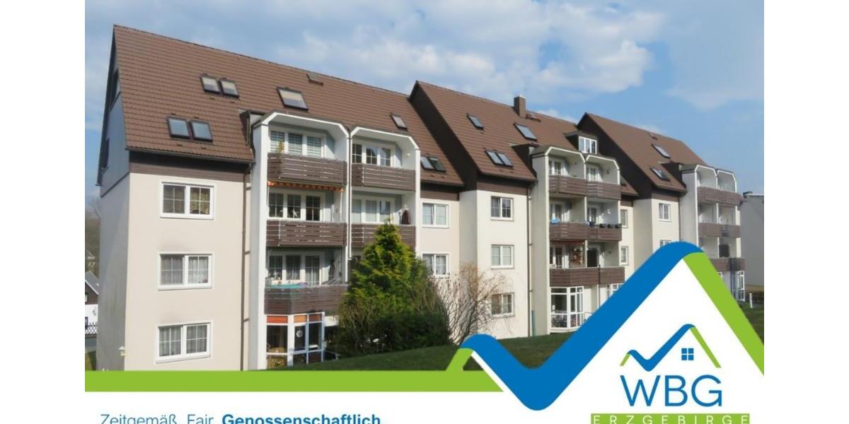 Dachgeschoßwohnung Ehrenfriedersdorf - 2 Zimmer, 59 m&sup2;, 351&euro; | Angebot:24749315