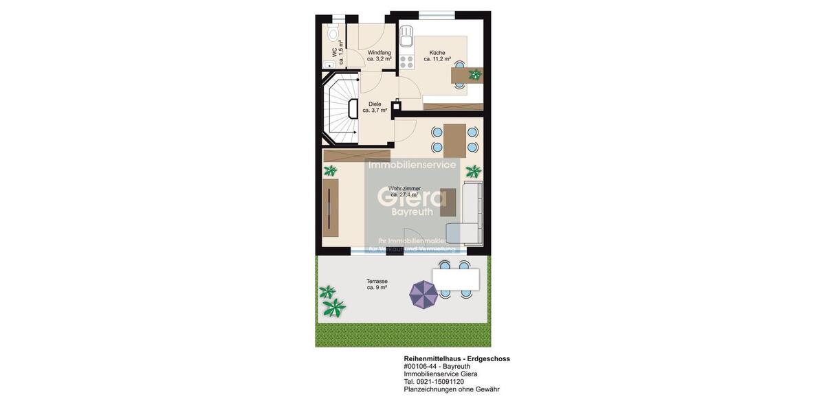 Einfamilienhaus Bayreuth Meyernberg - 6 Zimmer, 120 m&sup2;, 1.250&euro; | Angebot:26283249