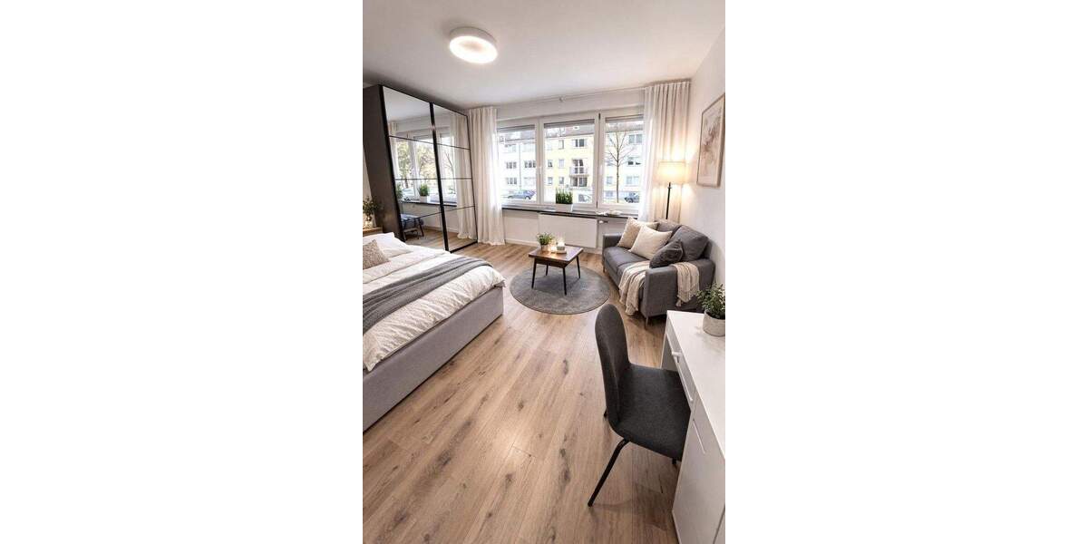 Etagenwohnung München Schwabing-West - 1 Zimmer, 27 m&sup2;, 1.390&euro; | Angebot:25292261