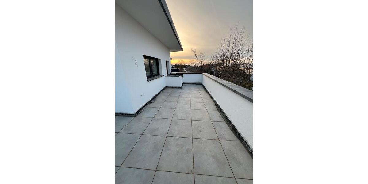 Moderne 2,5-Zimmerwohnung mit 42qm Dachterrasse im KFW-40+ Neubau 2.5 zimmer