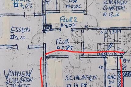 Zimmer mit eigenem WCDusche in 3er WG 2 zimmer