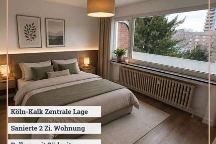 Wohnung Köln / Kalk Kalk - 2 Zimmer, 48 m&sup2;, 820&euro; | Angebot:26917347