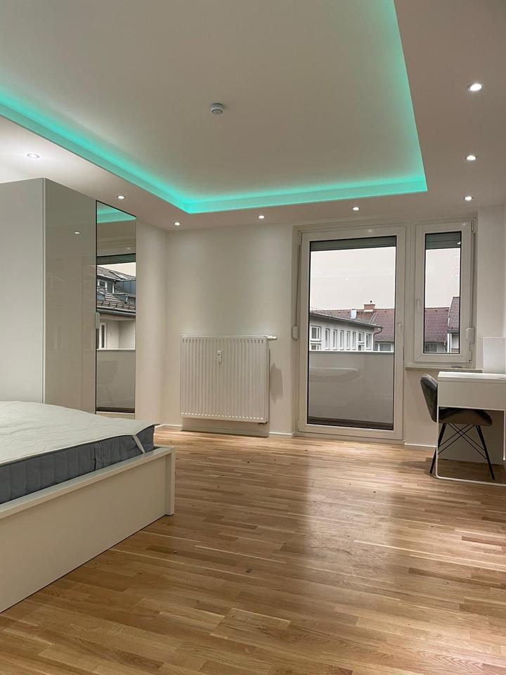 Modernes WG-Zimmer mit Balkon in ruhiger 3er-WG – Nürnberg!!!