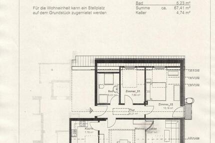 Dachgeschosswohnung in 65388 Schlangenbad 4 zimmer