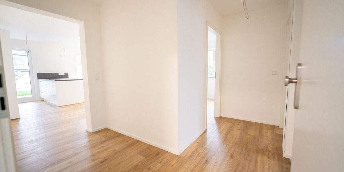 Erstklassige Neubau-Erdgeschosswohnung in ruhiger Wohnlage von Welzheim - hell, modern und stilvoll 3 zimmer